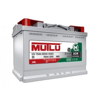 Mutlu 12 Volt 70 Amper AGM Start Stop Üretim Yılı: 2024